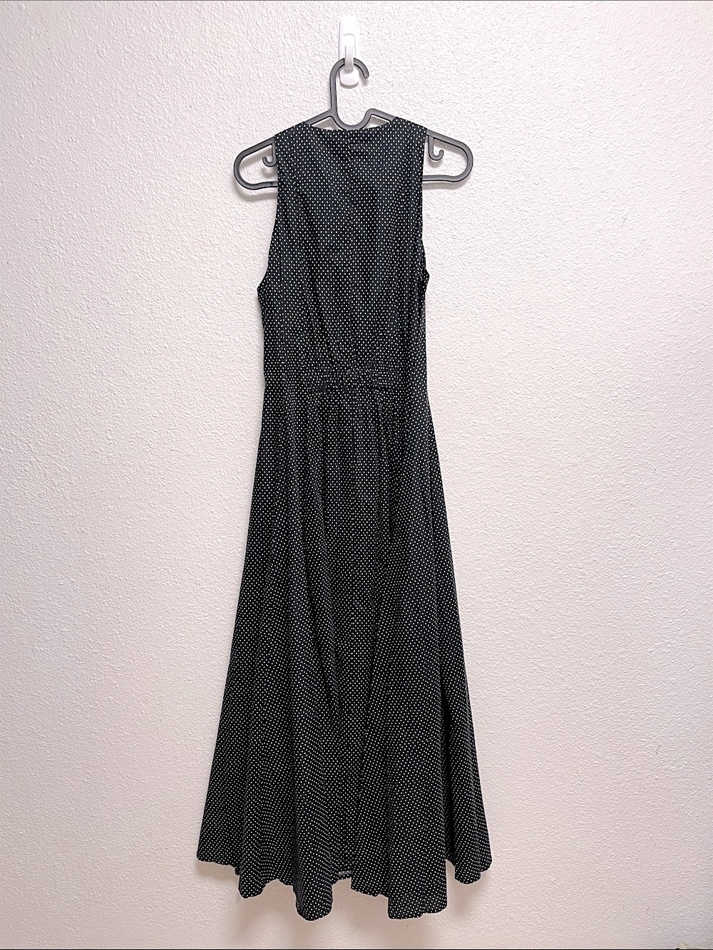 NWT Christy Dawn The Indra Dress in Noir Dot - Picture 10 of 12